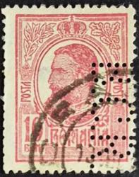 +++ ROMANYA K. CAROL I   1918   10C   - DAMGALI , PERFİN , HALİYLE