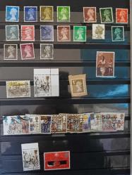 İngiltere damgalı pullar Lotu _8