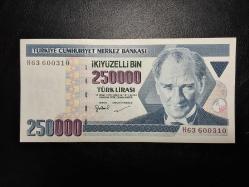 7. EMİSYON 250 BİN TÜRK LİRASI H 63 600310 ÇİL TCB 2118