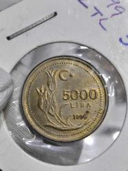 1996 ve 1999 Yılı 5000 Lira