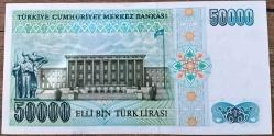7. Emisyon 50000 LİRA ÇA  (RESİMDEKİ ÜRÜN GÖNDERİLECEKTİR) 91