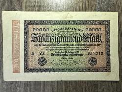 Almanya 20.000 Mark 1923. 20000