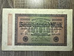 Almanya 20.000 Mark 1923. 20000