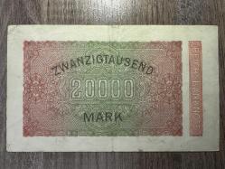 Almanya 20.000 Mark 1923. 20000