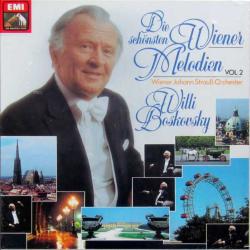 1983 BASKI BOX SET ( KUTULU )  KLASİK MÜZİK OPERA 33 LÜK ÜÇ PLAK PLAK - ÜÇLÜ SET - Wiener Johann Strauss Orchester  Willi Boskovsky