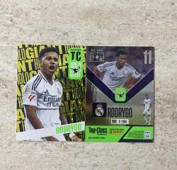 Panini 2025 Top Class Rodrygo Holo Giant Kart – Orijinal Koleksiyon Futbol Kartı