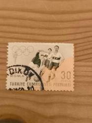 Türkiye Millî Takım Posta Pulu (Roma)