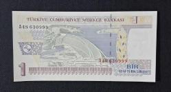 8 EMİSYON 1 YTL A48 ÇİL KAĞIT PARA