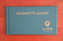 20 SAYFA ÇİFT TARAFLI MİNİ KAĞIT PARA ALBÜMÜ - YEŞİL