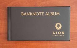 20 SAYFA ÇİFT TARAFLI MİNİ KAĞIT PARA ALBÜMÜ - SİYAH