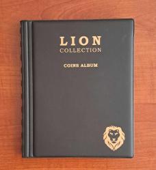 120'Lİ KAPAMASIZ MADENİ PARA ALBÜMÜ - SİYAH