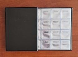 120'Lİ KAPAMASIZ MADENİ PARA ALBÜMÜ - SİYAH