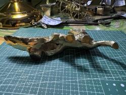 Pirinç Tilki Figürlü Dekoratif Obje