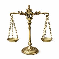 LOT.12 » Pirinç Dekoratif Terazi Obje