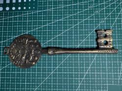 Osmanlı Formunda Pirinç Dekoratif Anahtar – Büyük Boy