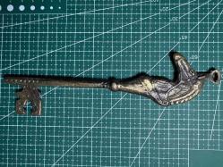 At Figürlü Pirinç Dekoratif Anahtar