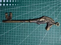 At Figürlü Pirinç Dekoratif Anahtar