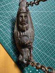 Pirinç Kandil Formunda Asmalı Gaz Yağı Lambası / Dekoratif Aydınlatma