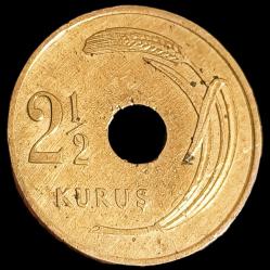 1948 Delikli 2 '5 Kuruş