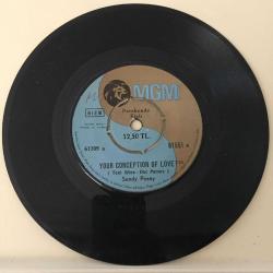 Sandy Posey / Your Conception Of Love - All Hung Up In Your Green Eyes / Turkey 19?? / 45rpm / *Pop*