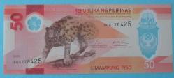 FİLİPİNLER=2025  50 Piso  P-237  Polymer   ÇİL'