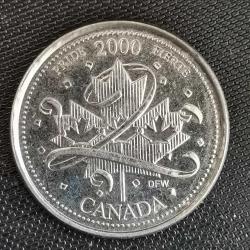 KANADA  2000   25 CENT  HATIRA  GURUR