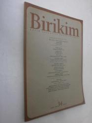 BİRİKİM Aylık Sosyalist Kültür Dergisi Sayı 34, Şubat 1992