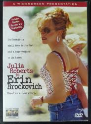ERIN BROCKOVICH * JULIA ROBERTS * AARON ECKHART * DVD