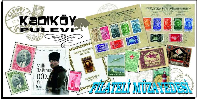 Cumhuriyet dönemi pul mezatı 1