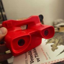 Kırmızı View-Master 3D Görüntüleyici