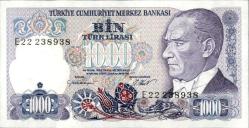 7.EMİSYON 1000 TÜRK LİRASI ÇİL