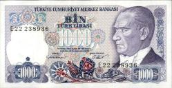 7.EMİSYON 1000 TÜRK LİRASI ÇİL