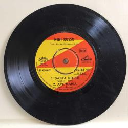 Nini Rosso / Santa Notte - Ave Maria - Bianco Natale ''White Christmas'' - Albero Di Natale ''O Tannenbaum'' / Turkey 19?? / 45rpm EP / *Christmas*