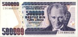 7. EMİSYON 500.000 TÜRK LİRASI ÇİL