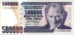 7. EMİSYON 500.000 TÜRK LİRASI ÇİL