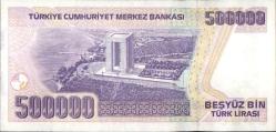 7. EMİSYON 500.000 TÜRK LİRASI ÇİL