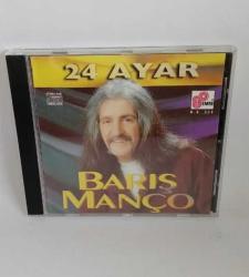CD Barış Manço 24 ayar albümü. Orijinal 1994 odeon baskı. Sorunsuz çalışıyor.