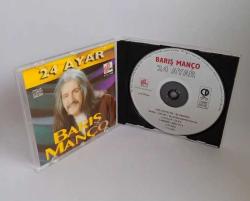 CD Barış Manço 24 ayar albümü. Orijinal 1994 odeon baskı. Sorunsuz çalışıyor.