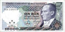 7.EMİSYON 10.000 TÜRK LİRASI ÇİL