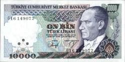 7.EMİSYON 10.000 TÜRK LİRASI ÇİL