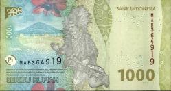 ENDONEZYA 1000 RUPIAH ÇİL