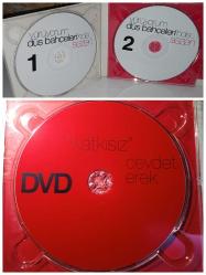 Cd + DVD Sezen Aksu yürüyorum düş bahçelerinde. Orijinal. Kitapçık mevcut. 2 Cd ve 1 Dvd. Cd lerde çalışmasını etkilemeyen çizikler var. Dvd temiz. Hepsi sorunsuz çalışıyor. Koleksiyonluk