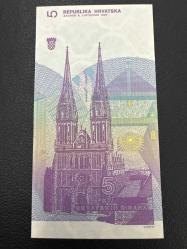 Hırvatistan 5 Dinar 1991. Çil