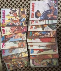 TOM BRAKS / Tam Macera 68 ciltlik lot (Tay, açıklamayı okuyunuz)