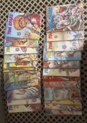 TOM BRAKS / Tam Macera 68 ciltlik lot (Tay, açıklamayı okuyunuz)