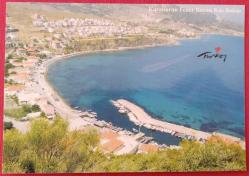 Kartpostal: Karaburun Fener Burnu Kuş Bakışı