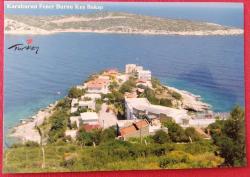 Kartpostal: Karaburun Fener Burnu Kuş Bakışı