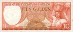SURINAME 10 GULDEN ÇİL