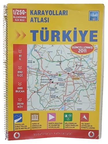 Türkiye Karayolları Haritası 2011