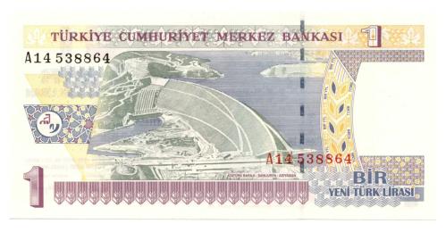 8.EMİSYON 1 YTL A14 SERİ ÇİL